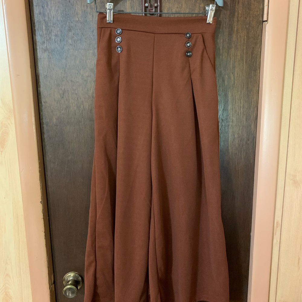 NWOT Jin Ma Garment Co. Women’s Long Culottes